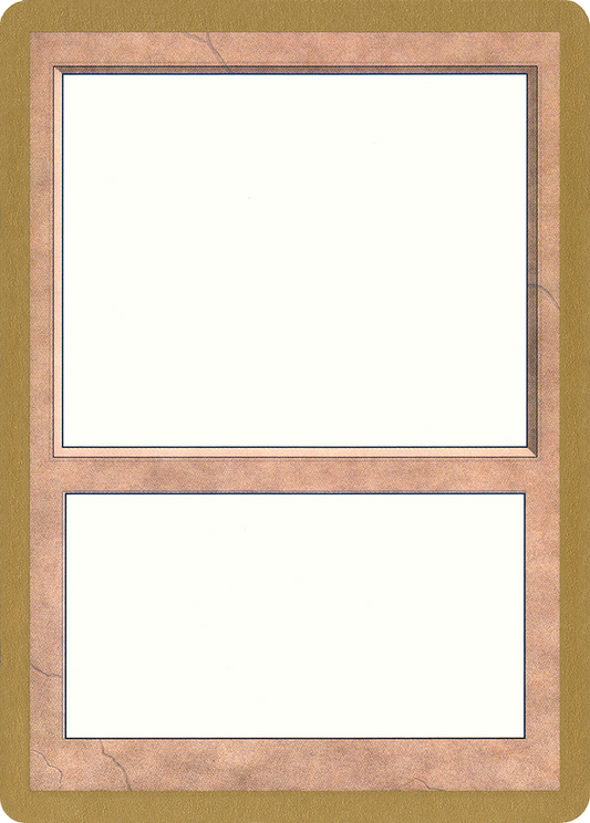 Blank Card (WCD-00A) - World Championship Decks 1999