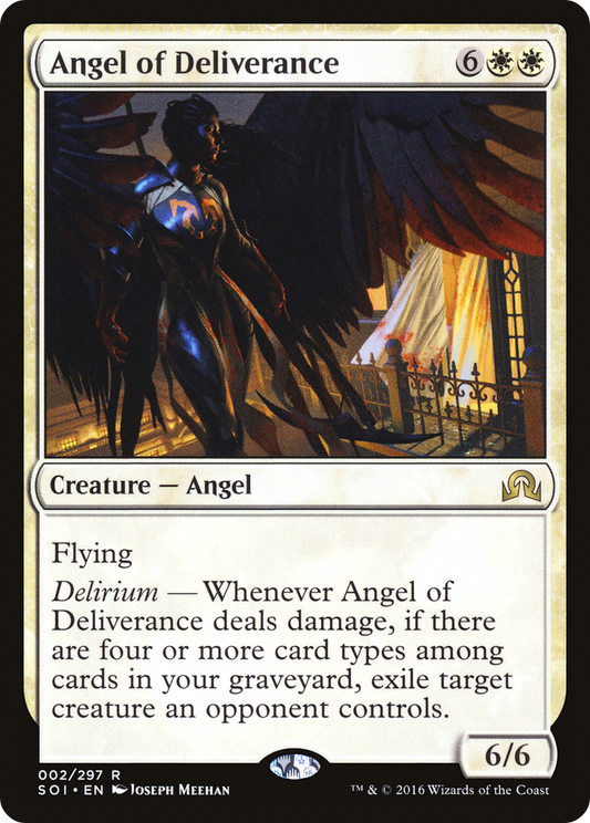 Angel of Deliverance (SOI-002) - Shadows over Innistrad Foil