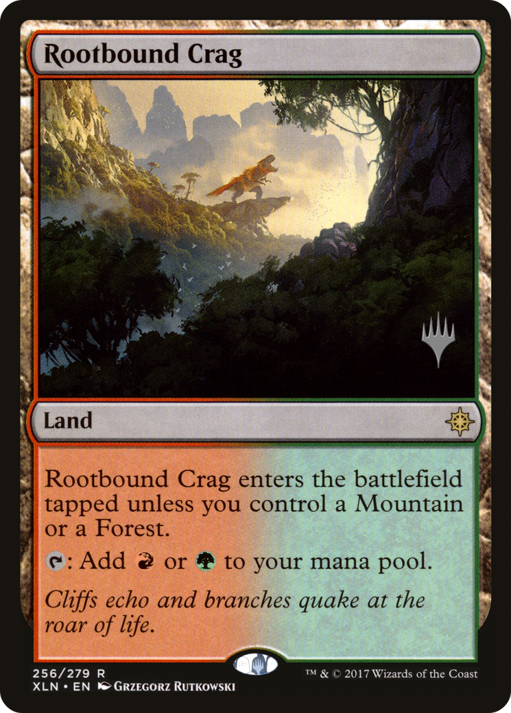 Rootbound Crag (PPM20-256P) - Ixalan Promos Foil