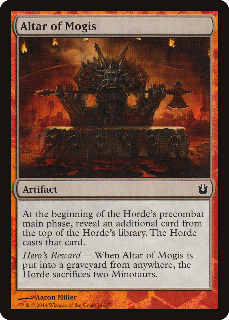 Altar of Mogis (HERO-011) - Battle the Horde