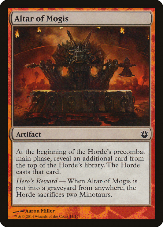 Altar of Mogis (HERO-011) - Battle the Horde