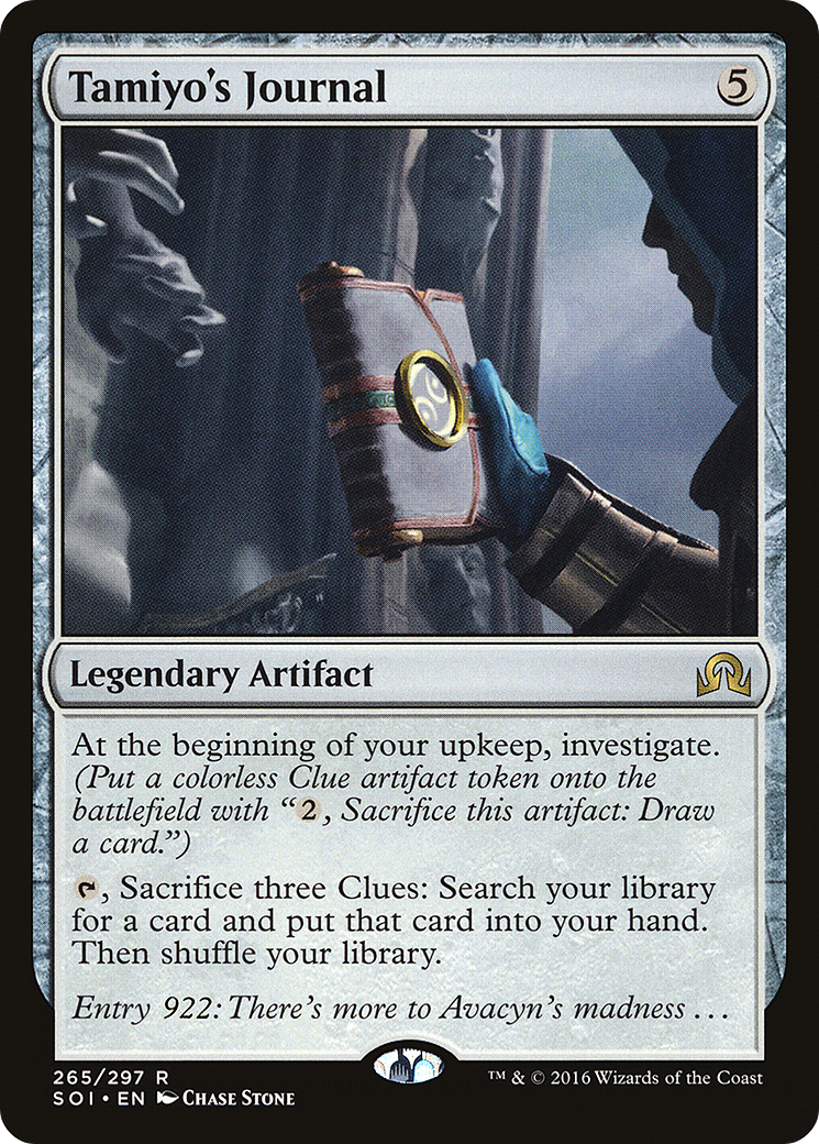 Tamiyo's Journal (SOI-265†E) - Shadows over Innistrad