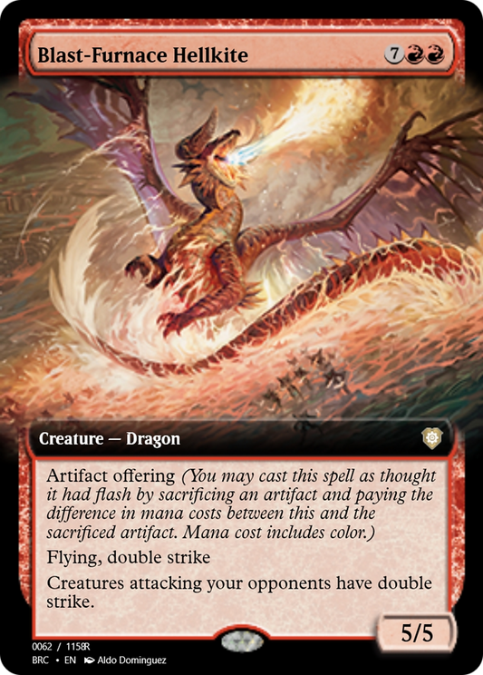 Blast-Furnace Hellkite (PRM-105732) - Magic Online Promos