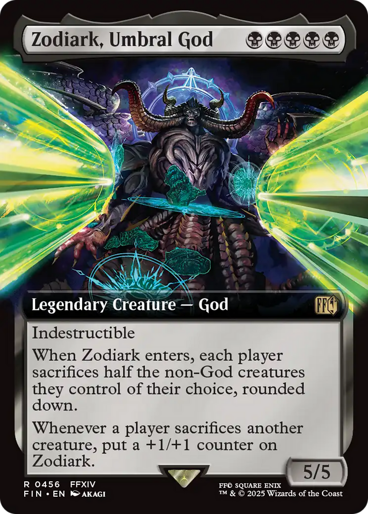 Zodiark, Umbral God (Extended Art) (FIN-456) - FINAL FANTASY Foil