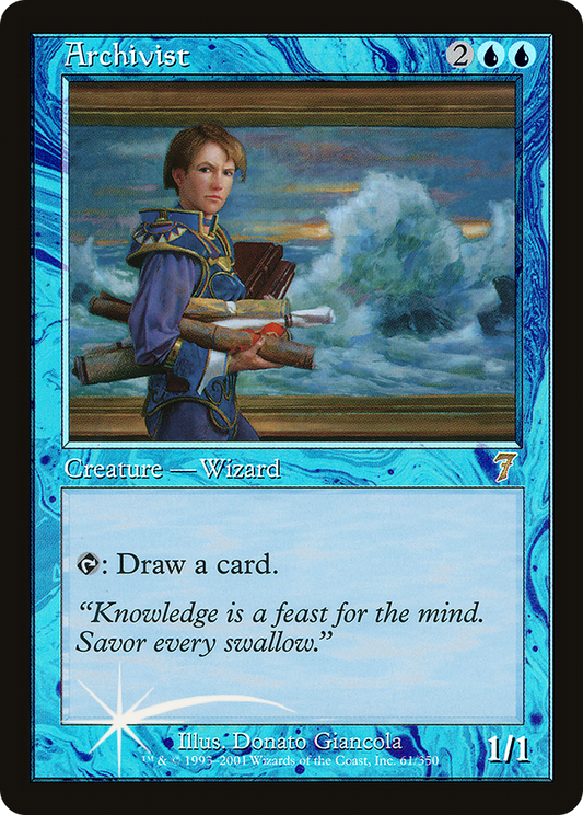 Archivist (7ED-61★) - Seventh Edition Foil