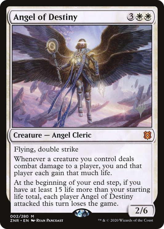 Angel of Destiny (PPZNR-02P) - Zendikar Rising Promos