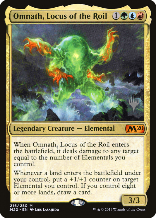 Omnath, Locus of the Roil (PPM20-216P) - Core Set 2020 Promos