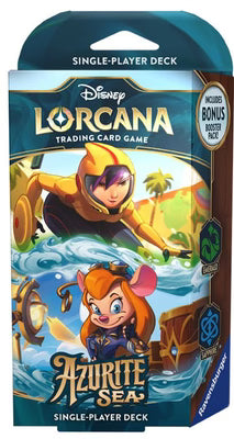 Disney Lorcana: Azurite Sea Starter Deck - Emerald & Sapphire