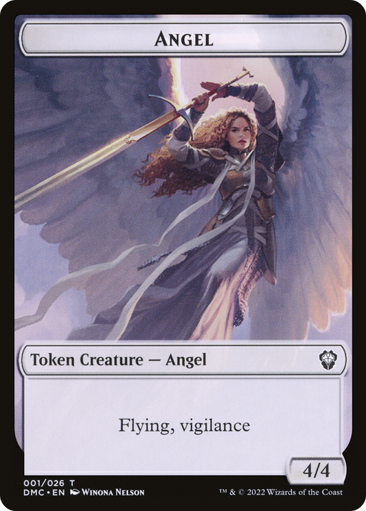 Angel (TDMU-001) - Dominaria United Tokens