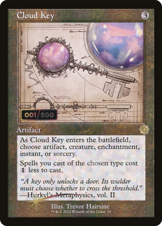 Cloud Key (BRR-75Z) - The Brothers' War Retro Artifacts Foil