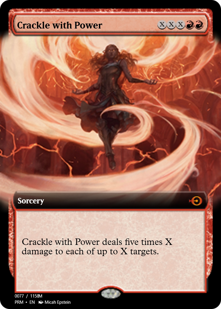 Crackle with Power (PRM-90126) - Magic Online Promos Foil