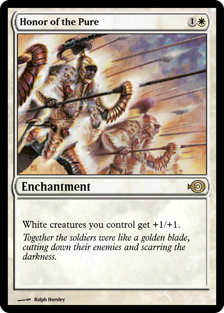 Honor of the Pure (PRM-43554) - Magic Online Promos Foil