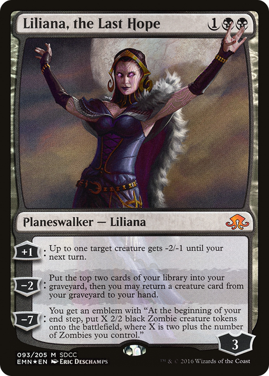 Liliana, the Last Hope (MEDIA-093) - San Diego Comic-Con 2016 Foil