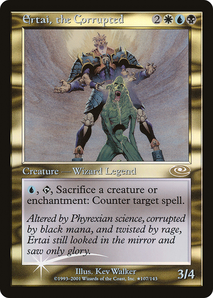Ertai, the Corrupted (PLS-107★) - Planeshift Foil