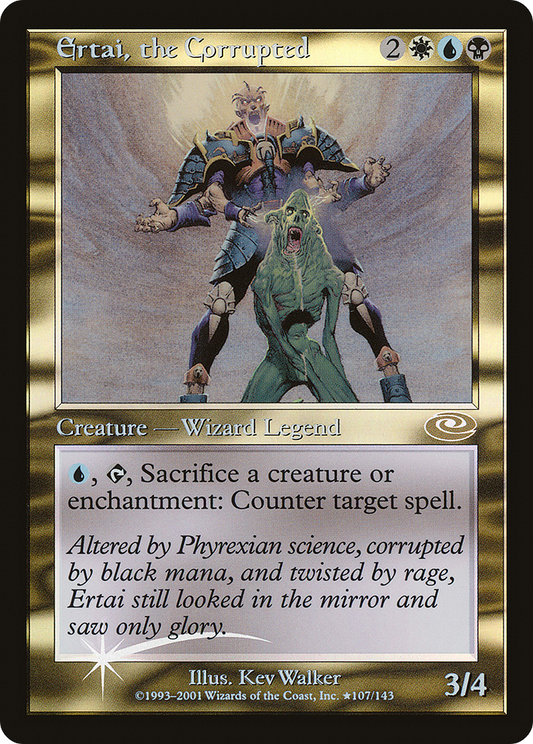 Ertai, the Corrupted (PLS-107★) - Planeshift Foil