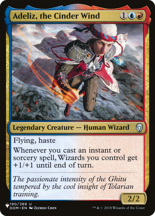 Adeliz, the Cinder Wind (LIST-DOM-190) - The List