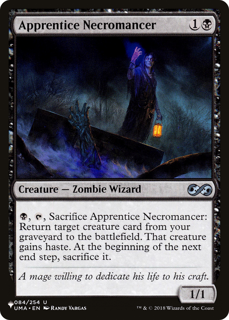 Apprentice Necromancer (LIST-UMA-84) - The List