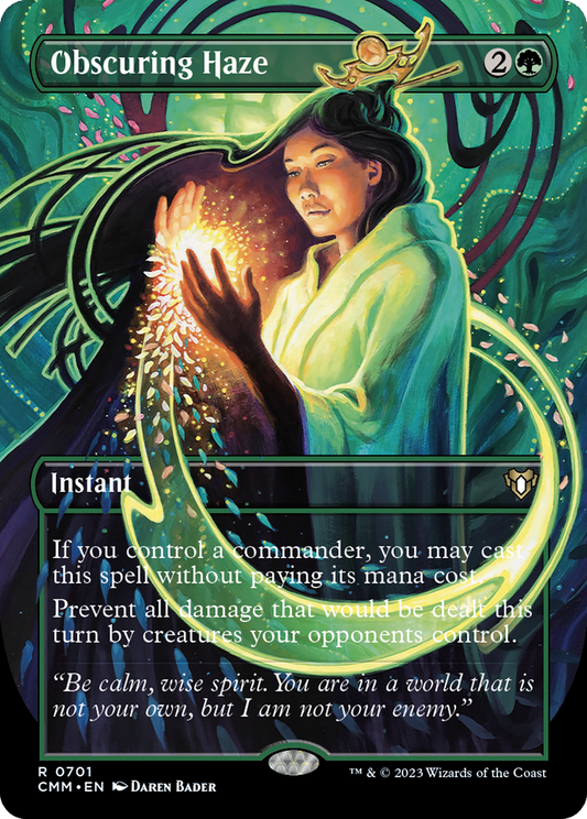 Obscuring Haze (CMM-701) - Commander Masters (Borderless)