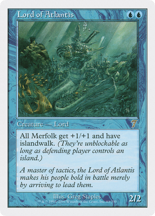 Lord of Atlantis (7ED-083) - Seventh Edition