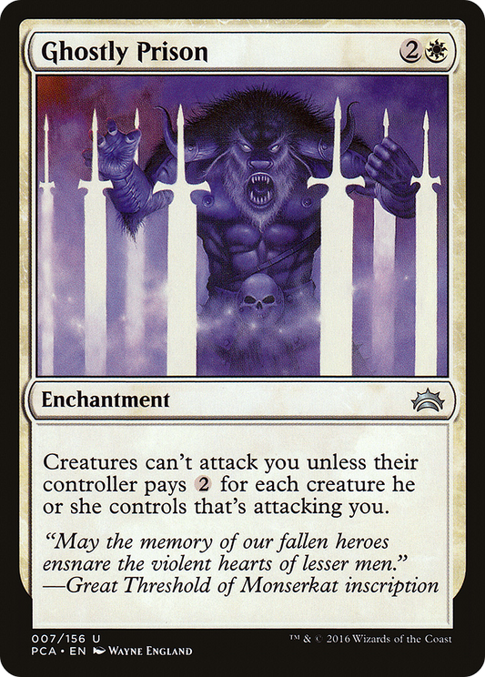 Ghostly Prison (PCA-007) - Planechase Anthology