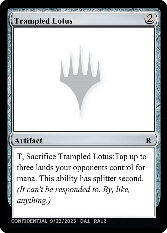 Trampled Lotus (UNK-RA12B) - Unknown Event