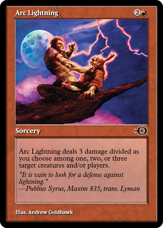 Arc Lightning (PRM-36116) - Magic Online Promos Foil
