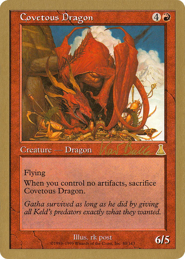 Covetous Dragon (WCD-KB80) - World Championship Decks 1999