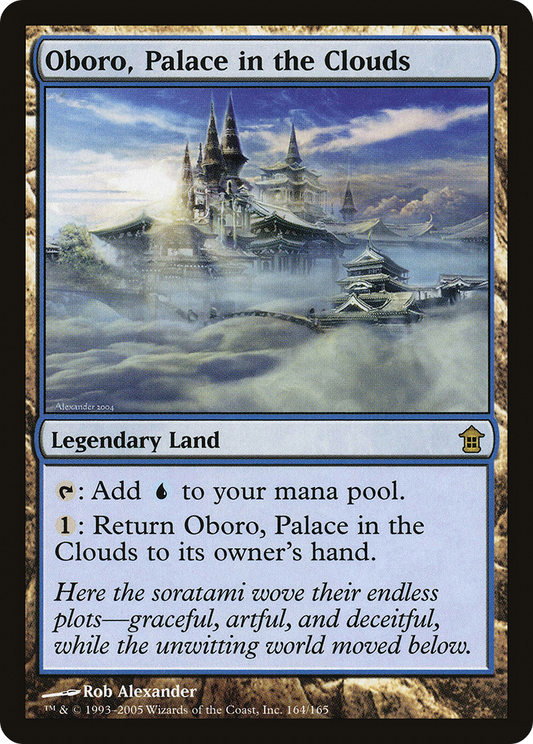 Oboro, Palace in the Clouds (SOK-164) - Saviors of Kamigawa Foil