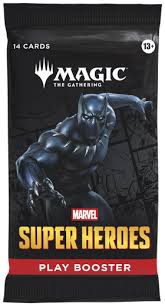 SLEEVED MTG MARVEL SUPER HEROES PLAY BOOSTER PACK