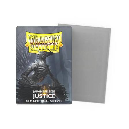 DRAGON SHIELD SLEEVES DUAL JAPANESE MATTE JUSTICE