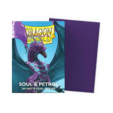 DRAGON SHIELD SLEEVES DUAL MATTE SOUL & PETROL