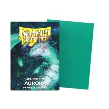 DRAGON SHIELD SLEEVES JAPANESE MATTE AURORA 60CT