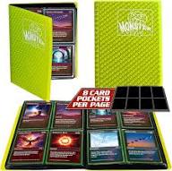 4 POCKET MONSTER HOLOFOIL PORTFOLIO HIGHLIGHTER YELOW