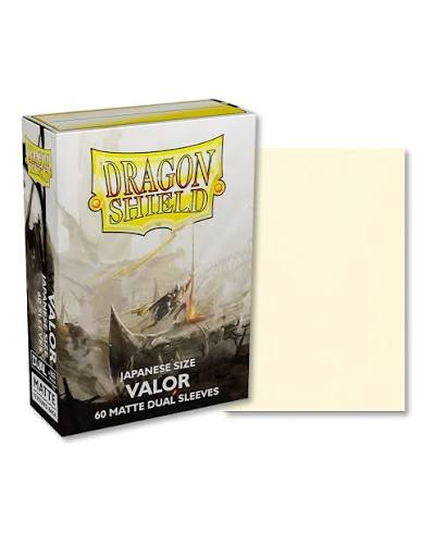 DRAGON SHIELD SLEEVES DUAL JAPANESE MATTE VALOR