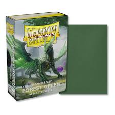 DRAGON SHIELD SLEEVES JAPANESE MATTE FOREST GREEN 60CT