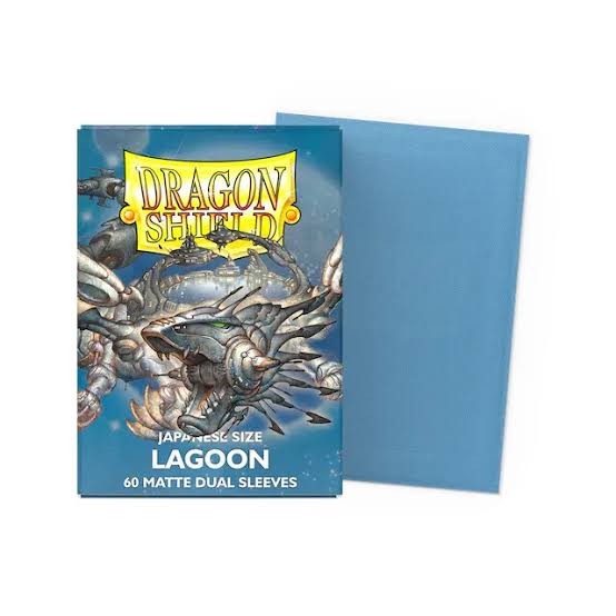 DRAGON SHIELD SLEEVES DUAL JAPANESE MATTE LAGOON