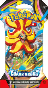 SLEEVED POKEMON ME04 CHAOS RISING PACK - PRE-ORDER