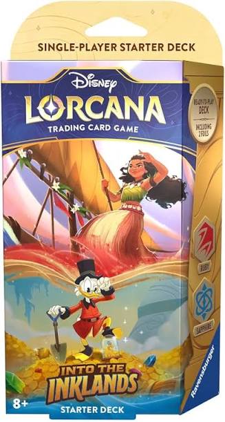 Disney Lorcana: Into the Inklands - Starter Deck - Ruby & Sapphire