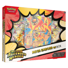 POKEMON ME2.5 ASCENDED HEROES MEGA EMBAOR EX BOX