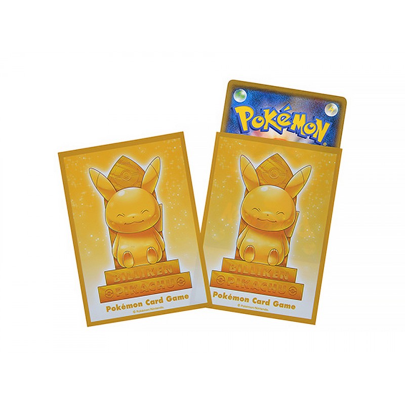 Pokemon TCG: Pokemon Center Exclusive Card Sleeves Billiken Pikachu (64-Pack)