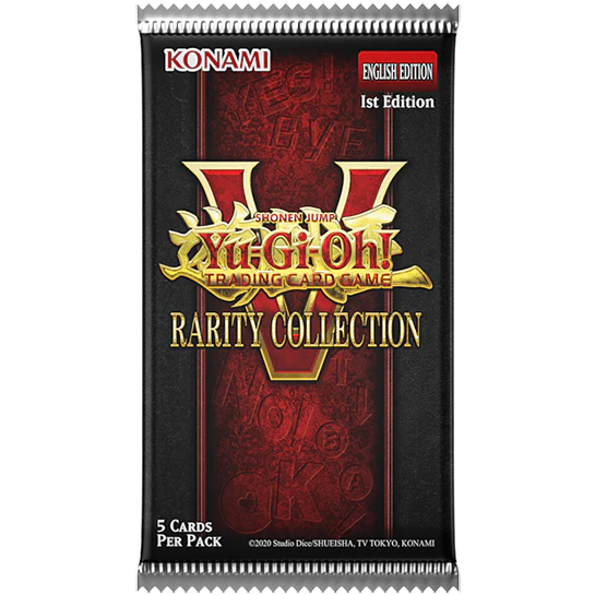 YGO RARITY COLLECTION 5 BOOSTER PACK