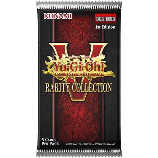 YGO RARITY COLLECTION 5 BOOSTER PACK
