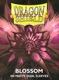 DRAGON SHIELD SLEEVES DUAL MATTE PASTELS BLOSSOM 100CT