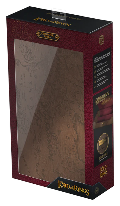 UG DECK CASE OMNIHIVE 1000+ LOTR PLACES OF MIDDLE EARTH