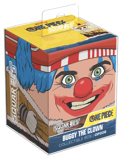 Ultimate Guard - Squaroes 100ct Deck Box - One Piece - BUGGY THE CLOWN