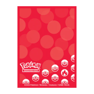 UP D-PRO POKEMON ENERGY FIRE TYPE 65CT