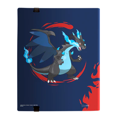 UP BINDER PRO 9PKT POKEMON MEGA CHARIZARD X & MEGA CHARIZARD Y