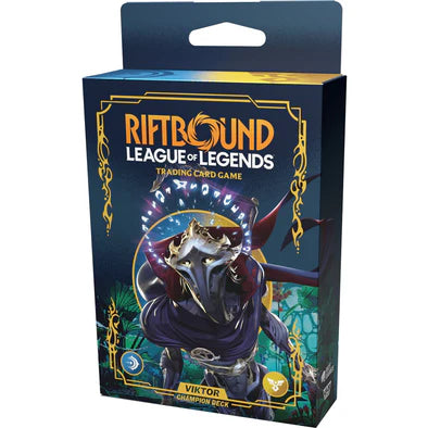RIFTBOUND LEAGUE OF LEGENDS TCG ORIGINS CHAMPION DECK VIKTOR
