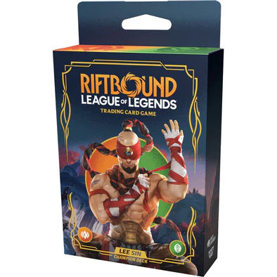 RIFTBOUND LEAGUE OF LEGENDS TCG ORIGINS CHAMPION DECK LEE SIN
