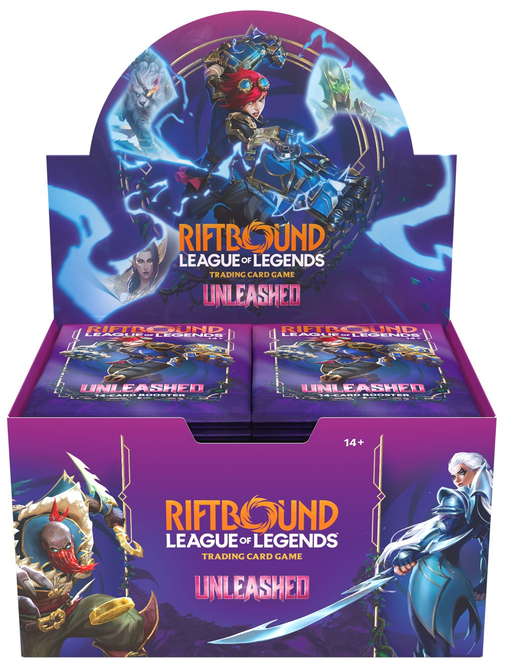 RIFTBOUND LEAGUE OF LEGENDS TCG UNLEASHED BOOSTER BOX